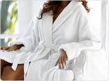 Terry Shawl Robe - Embroidery Available