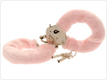 Furry Cuffs - Pink