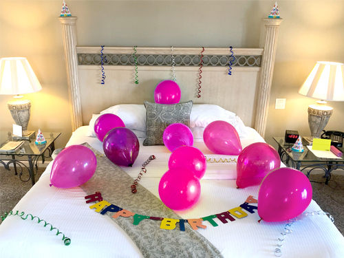 girlfriend birthday room decoration