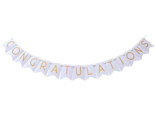 Congratulations Pennant Banner