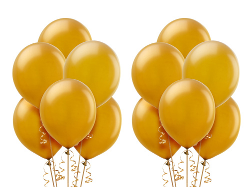 Gold Balloons