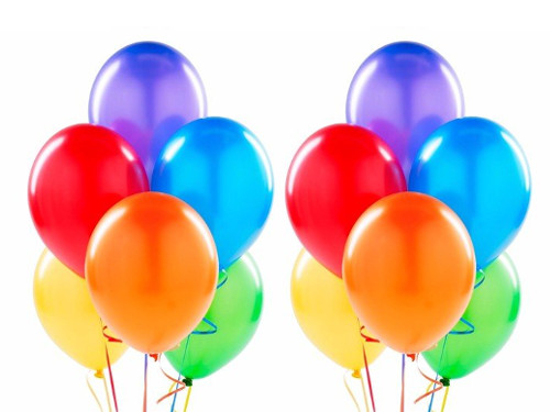 Multi-Colored Balloons