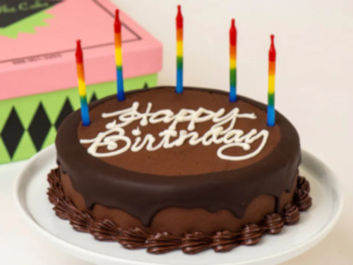 2-Layer Chocolate Birthday Cake - 6 Inch