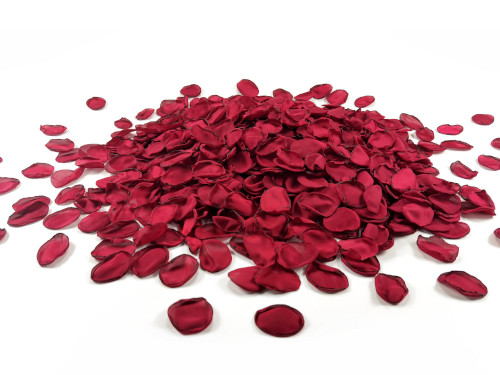 Silk Rose Petals - Red