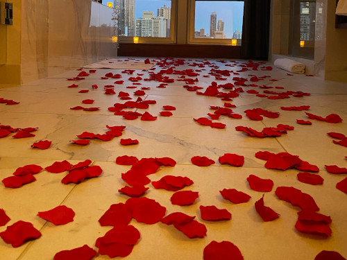 The Pathway of Rose Petals