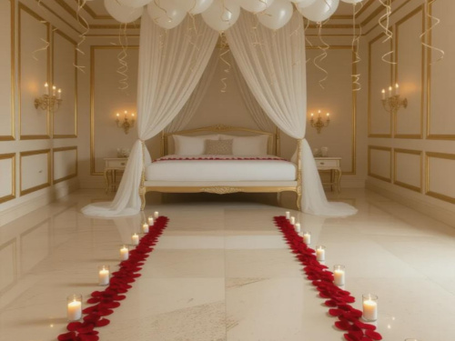 The Pathway of Rose Petals