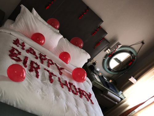 The Romantic Birthday Room Decoration | Uberoom