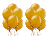 gold balloons