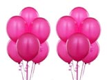 pink balloons