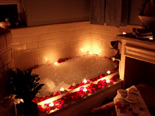 romantic jacuzzi