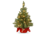 mini christmas tree with lights